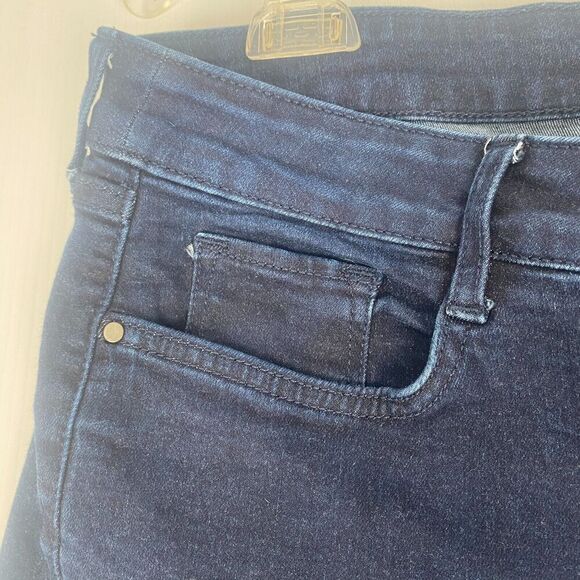 Nine West Jeans Bootcut Denim Women's Size 18 Blue 5-Pocket Mid Rise Medium Wash - Picture 6 of 16